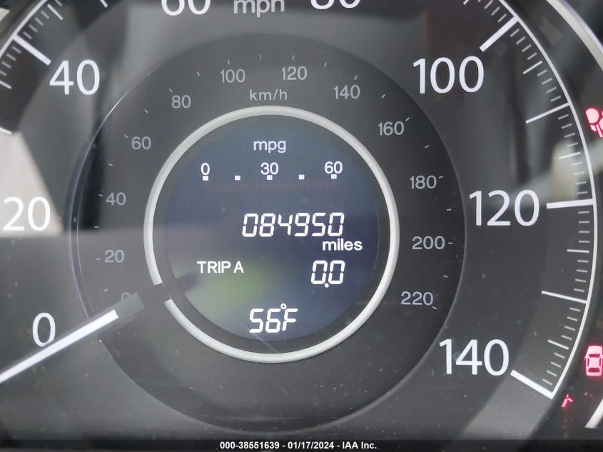 2016 HONDA CR-V LX - 2HKRM3H35GH508375