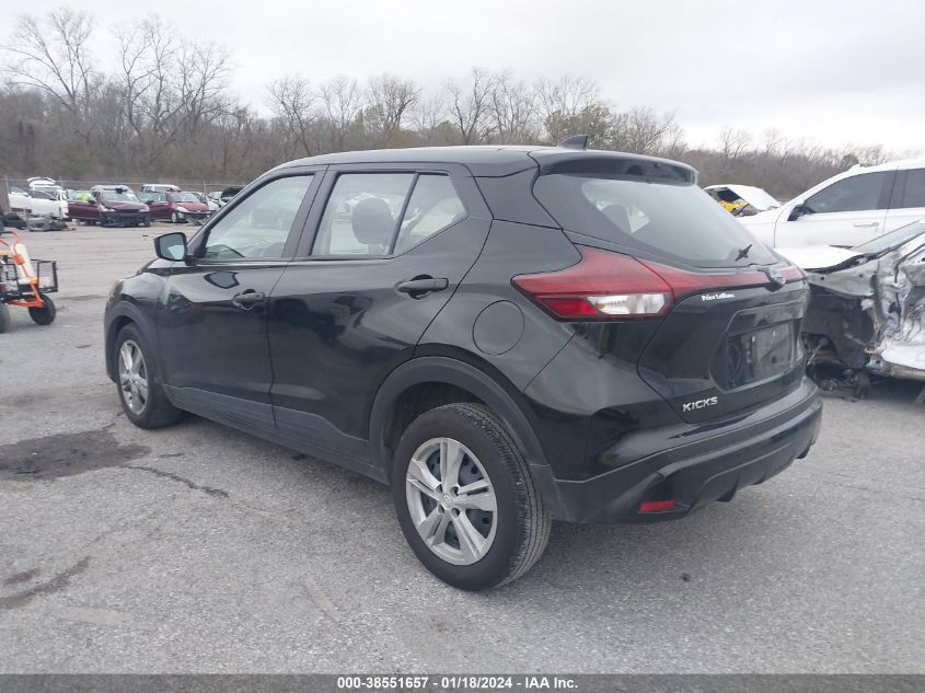 2023 NISSAN KICKS S XTRONIC CVT - 3N1CP5BV8PL547578