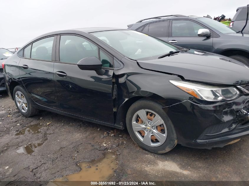 2017 CHEVROLET CRUZE LS - 1G1BC5SMXH7196098