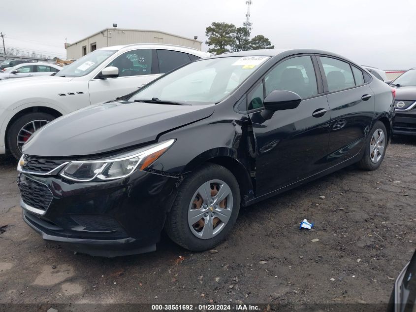 2017 CHEVROLET CRUZE LS - 1G1BC5SMXH7196098
