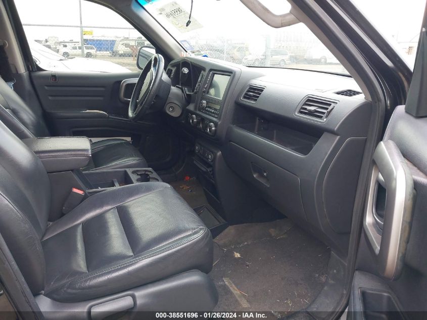 2013 HONDA RIDGELINE RTL - 5FPYK1F58DB007296