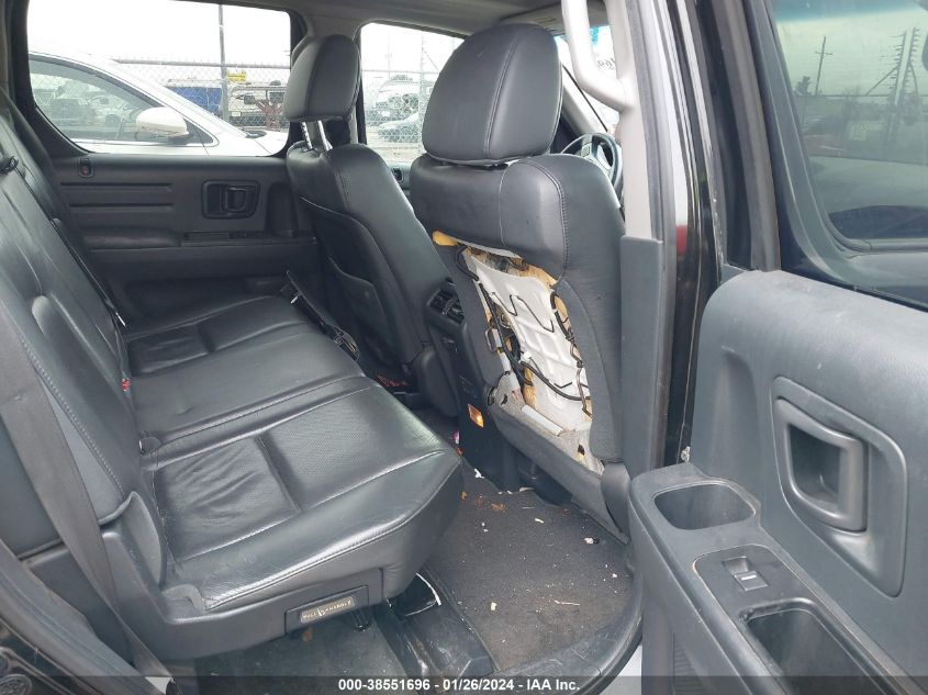 2013 HONDA RIDGELINE RTL - 5FPYK1F58DB007296