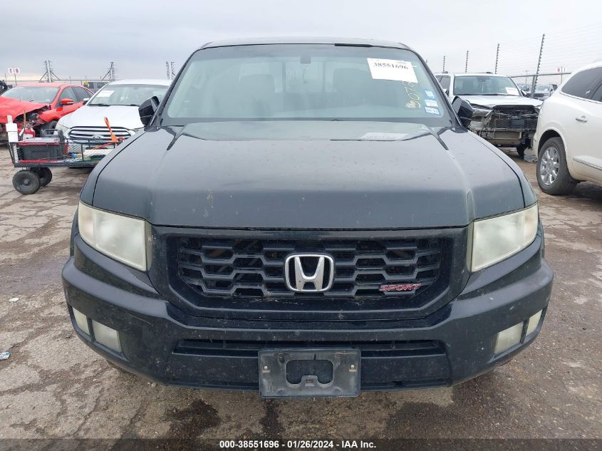 2013 HONDA RIDGELINE RTL - 5FPYK1F58DB007296