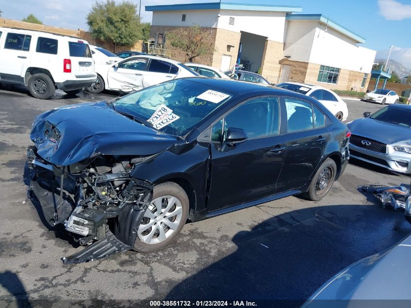 2022 TOYOTA COROLLA LE - 5YFEPMAE4NP301810