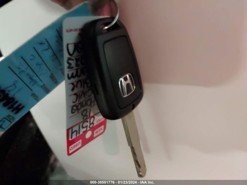 2018 HONDA CIVIC LX - 2HGFC2F53JH549223