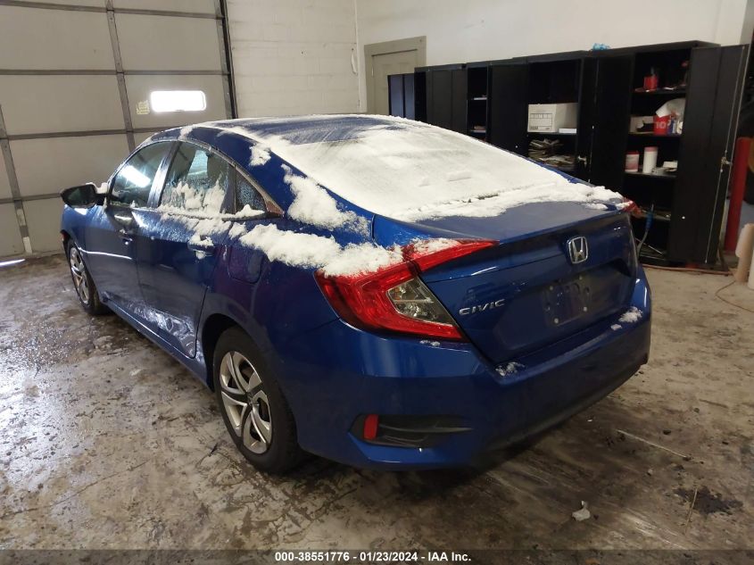 2018 HONDA CIVIC LX - 2HGFC2F53JH549223