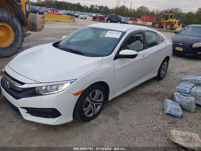 VIN 2HGFC2F59JH601616 2018 HONDA CIVIC LX
