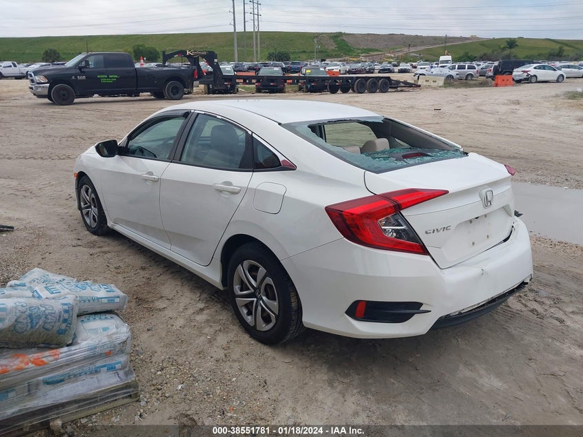 VIN 2HGFC2F59JH601616 2018 HONDA CIVIC LX