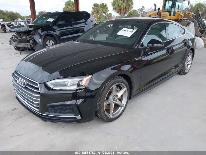 WAUENCF51JA013747 2018 AUDI A5, photo no. 2