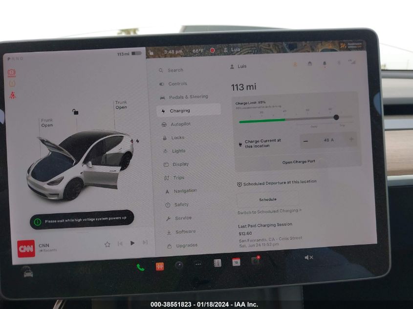 2021 TESLA MODEL Y - 5YJYGDEE0MF139093