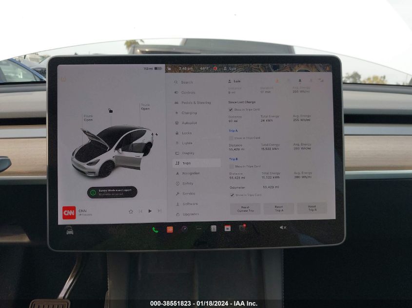2021 TESLA MODEL Y - 5YJYGDEE0MF139093