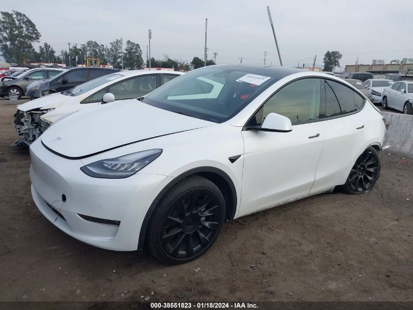 2021 TESLA MODEL Y - 5YJYGDEE0MF139093