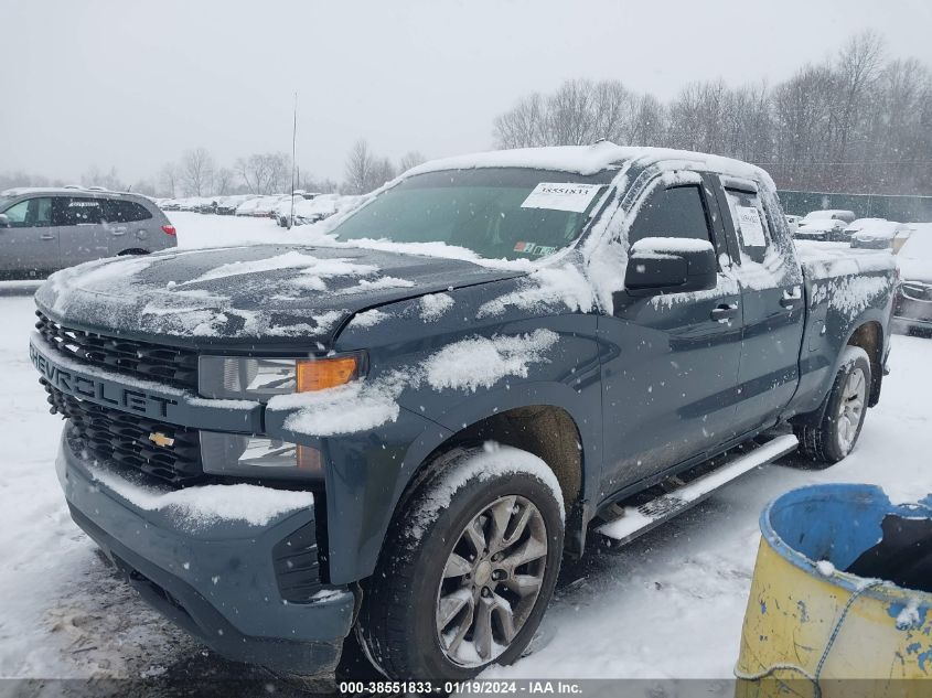 2020 CHEVROLET SILVERADO 1500 K1500 CUSTOM - 1GCRYBEFXLZ195548