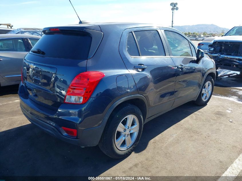 2019 CHEVROLET TRAX LS - 3GNCJKSB7KL238509