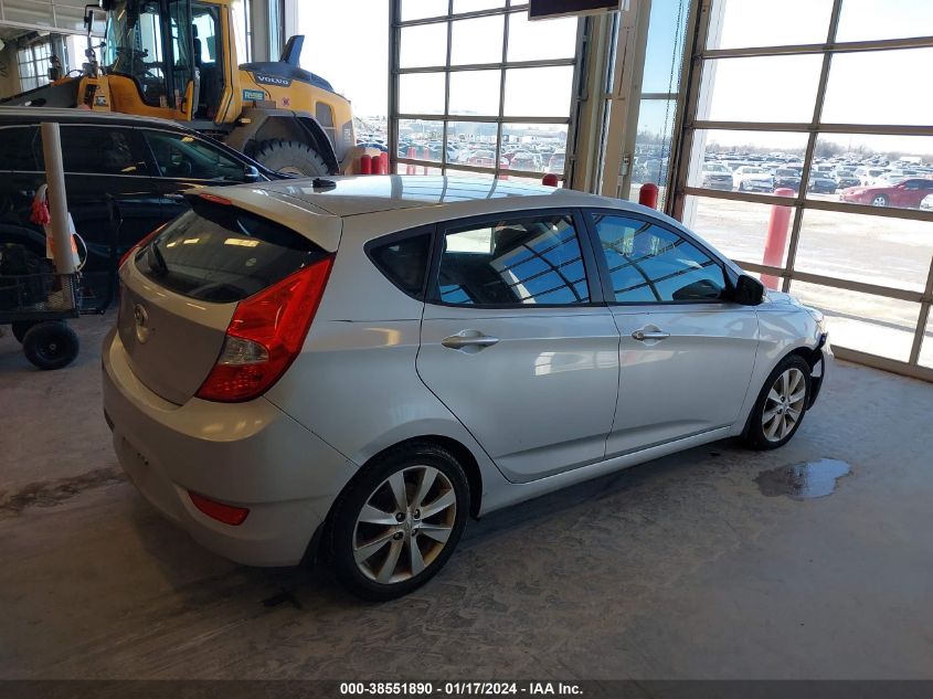 2013 HYUNDAI ACCENT SE - KMHCU5AE5DU066207
