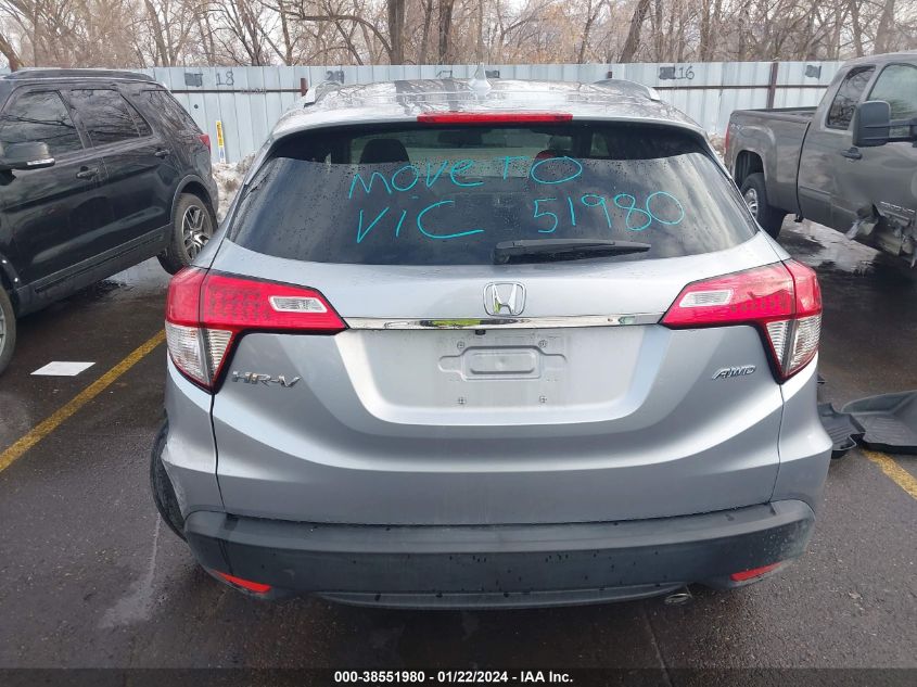 2019 HONDA HR-V EX - 3CZRU6H59KM713357