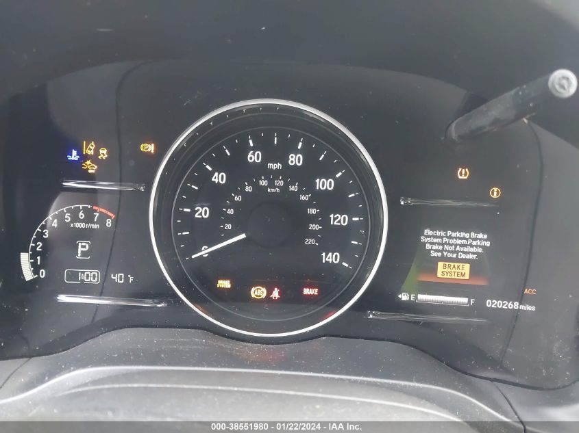 2019 HONDA HR-V EX - 3CZRU6H59KM713357