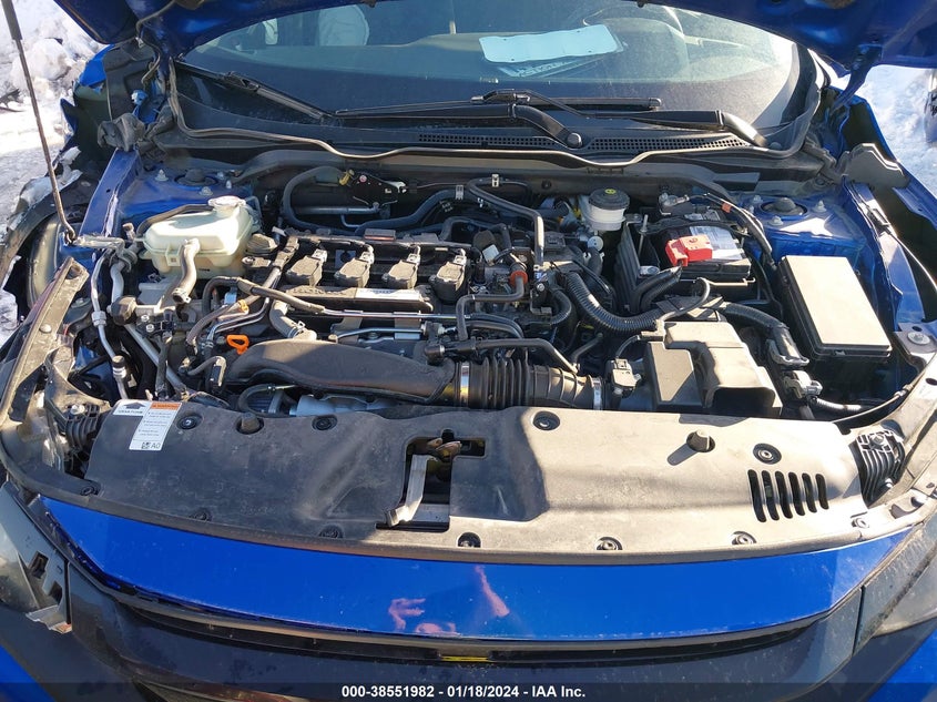 VIN 19XFC1F36KE207642 2019 HONDA CIVIC EX