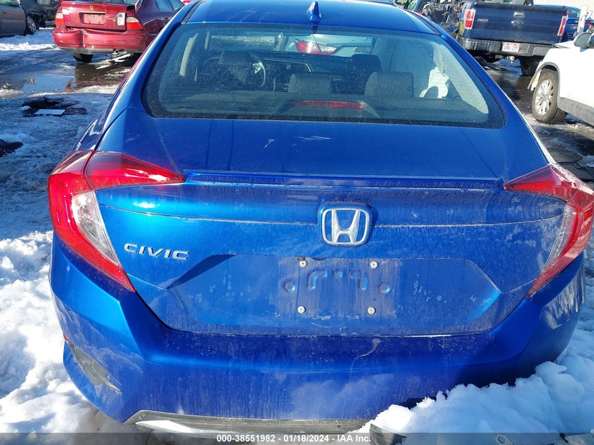 VIN 19XFC1F36KE207642 2019 HONDA CIVIC EX