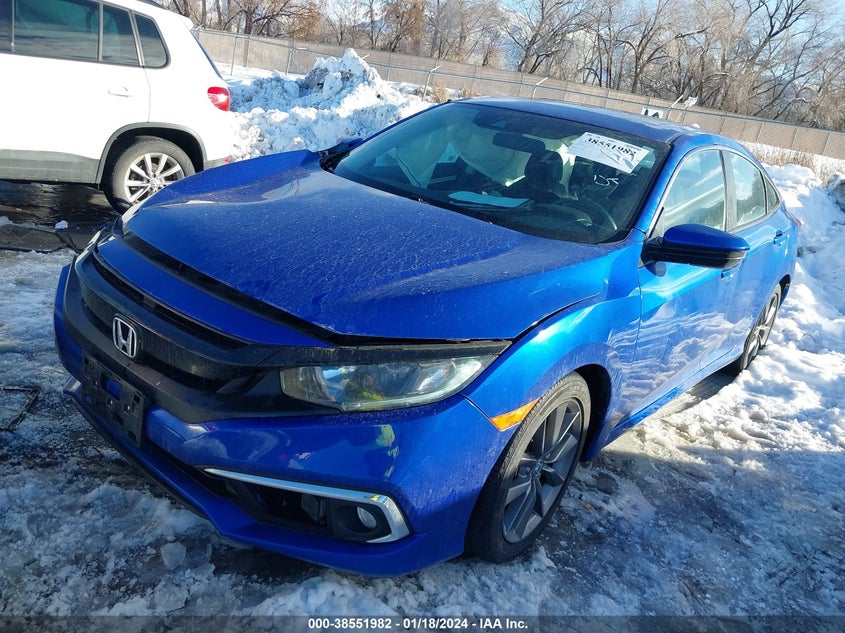 VIN 19XFC1F36KE207642 2019 HONDA CIVIC EX
