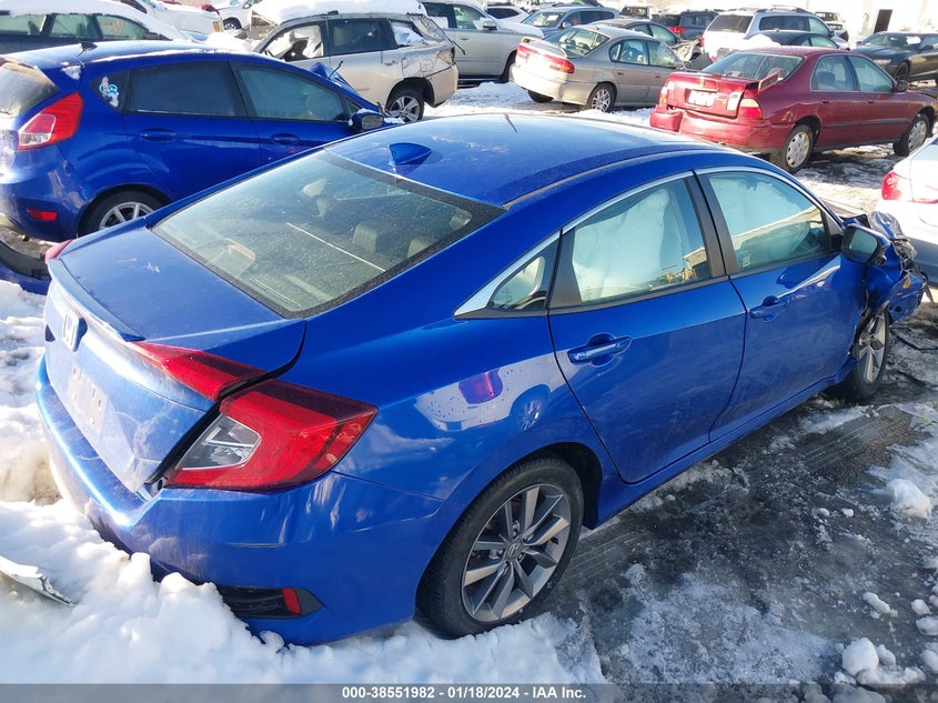 VIN 19XFC1F36KE207642 2019 HONDA CIVIC EX