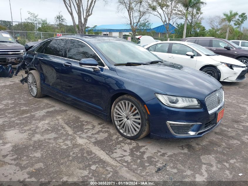 2017 LINCOLN MKZ RESERVE - 3LN6L5F92HR631490