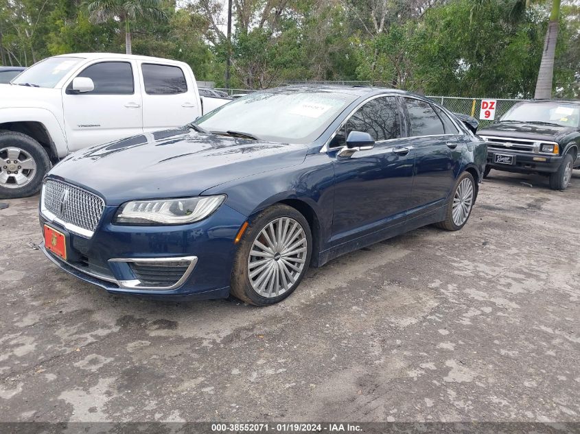 2017 LINCOLN MKZ RESERVE - 3LN6L5F92HR631490