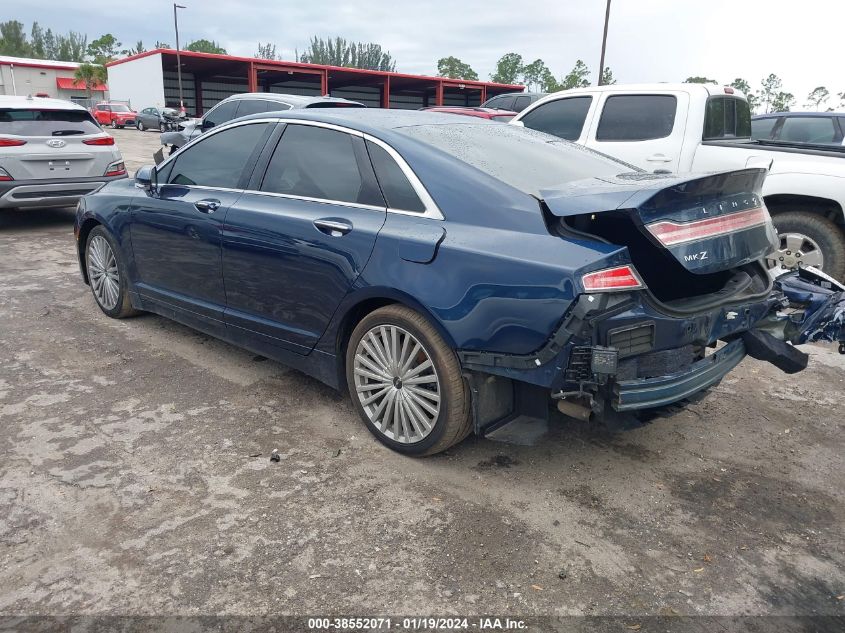 2017 LINCOLN MKZ RESERVE - 3LN6L5F92HR631490