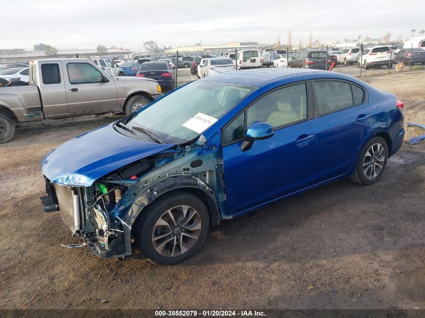 2013 HONDA CIVIC LX - 19XFB2F53DE270663