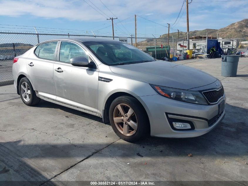 2015 KIA OPTIMA LX - 5XXGM4A73FG380254