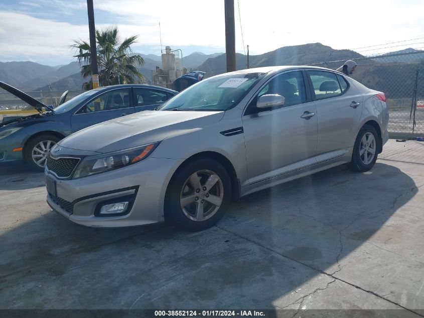 2015 KIA OPTIMA LX - 5XXGM4A73FG380254