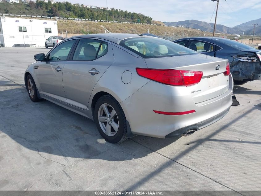 2015 KIA OPTIMA LX - 5XXGM4A73FG380254