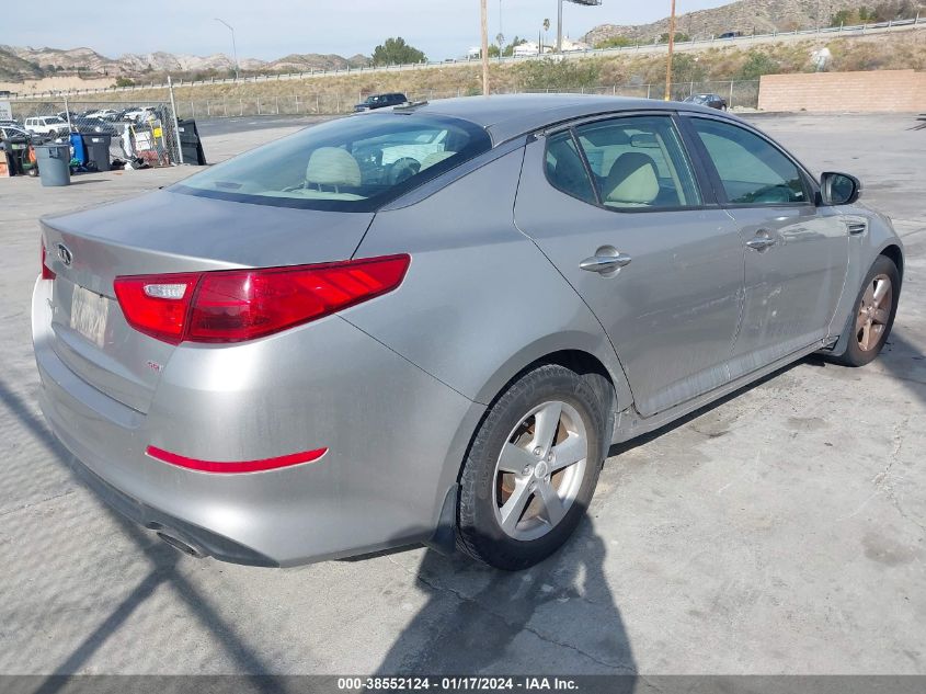 2015 KIA OPTIMA LX - 5XXGM4A73FG380254