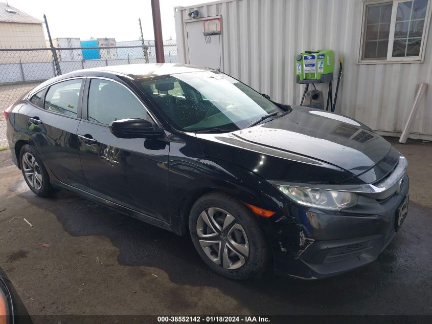 2016 HONDA CIVIC LX - 19XFC2F53GE233873