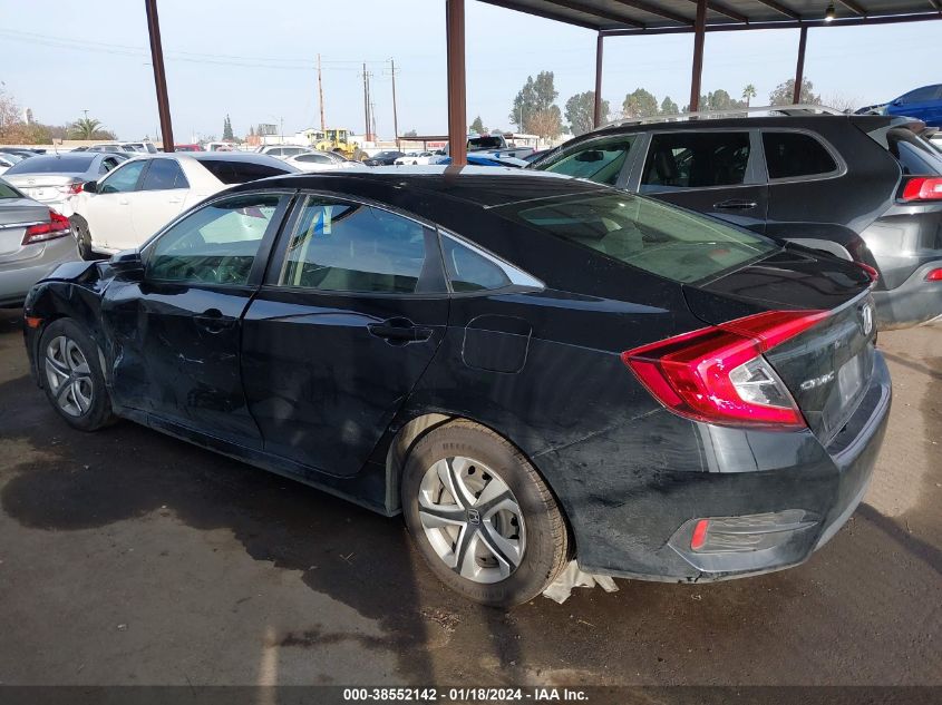 2016 HONDA CIVIC LX - 19XFC2F53GE233873