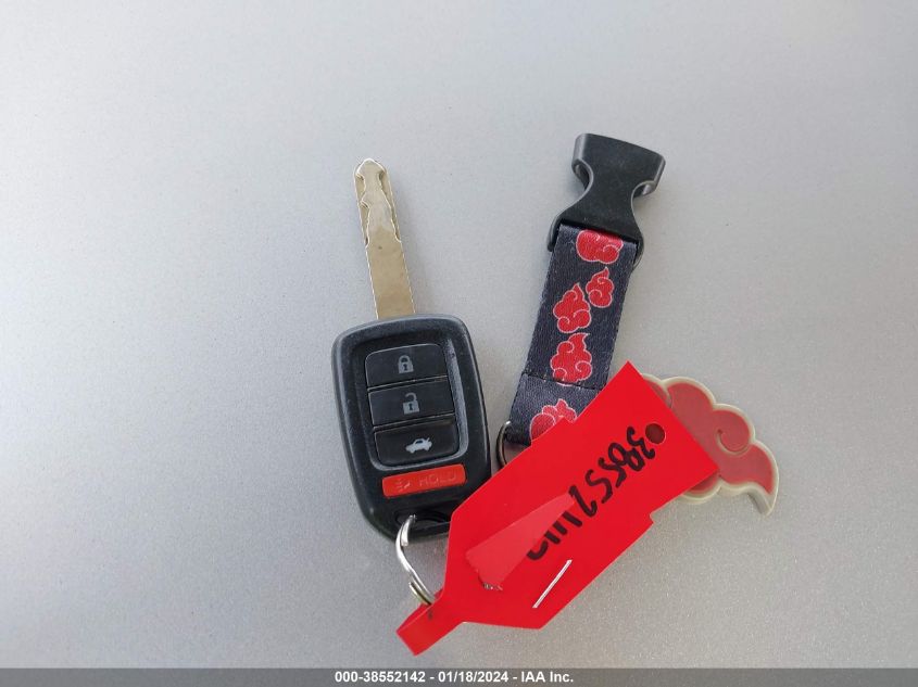 2016 HONDA CIVIC LX - 19XFC2F53GE233873