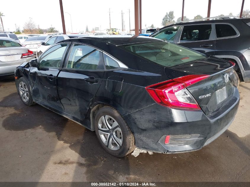 2016 HONDA CIVIC LX - 19XFC2F53GE233873