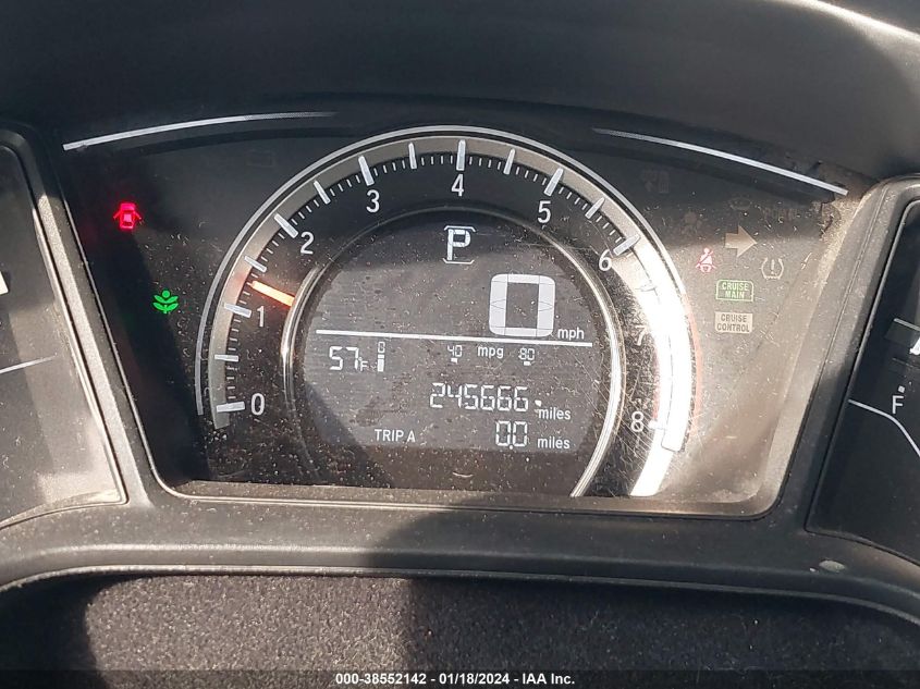 2016 HONDA CIVIC LX - 19XFC2F53GE233873