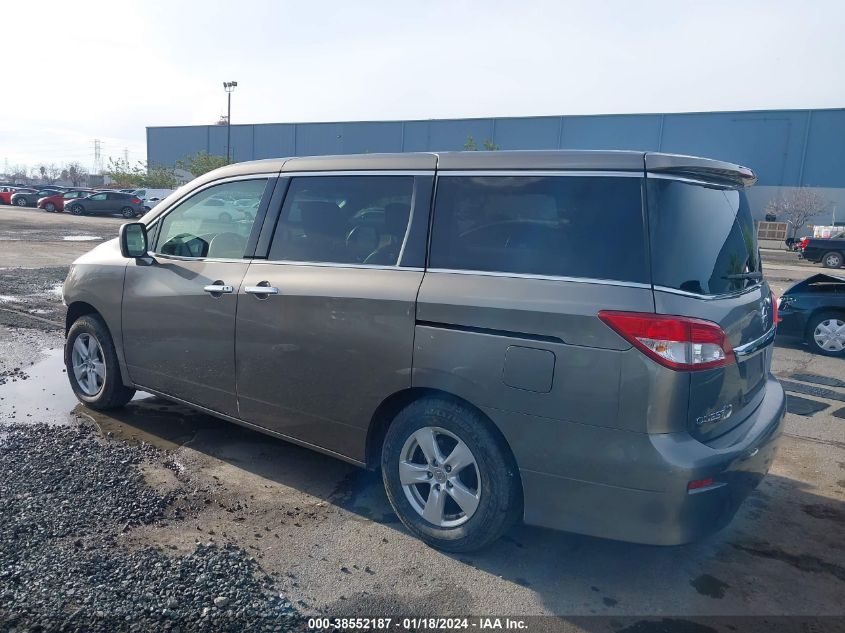 2015 NISSAN QUEST S/SV/SL/PLATINUM - JN8AE2KP0F9126010