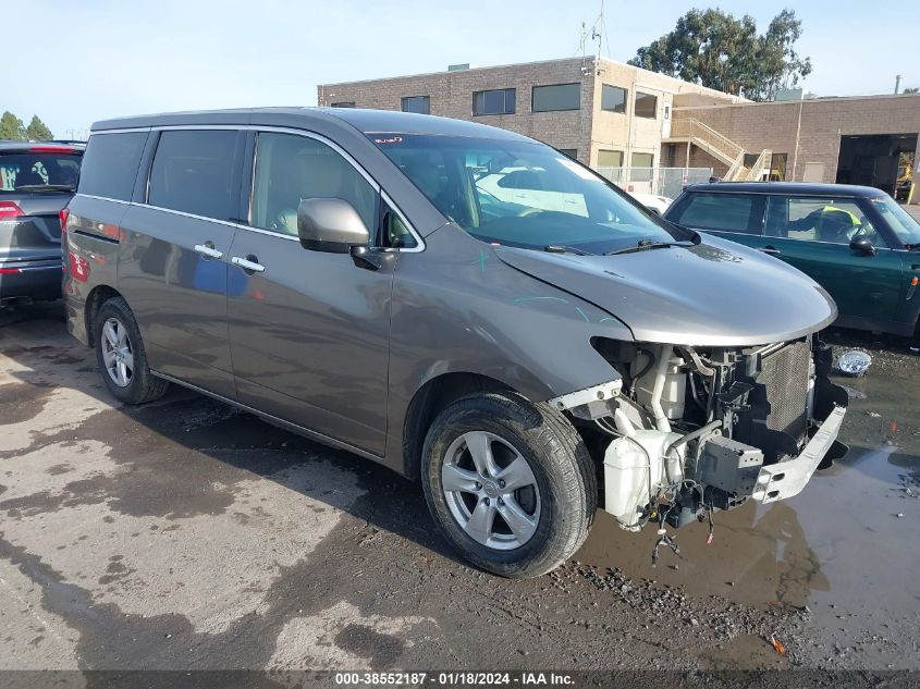 2015 NISSAN QUEST S/SV/SL/PLATINUM - JN8AE2KP0F9126010