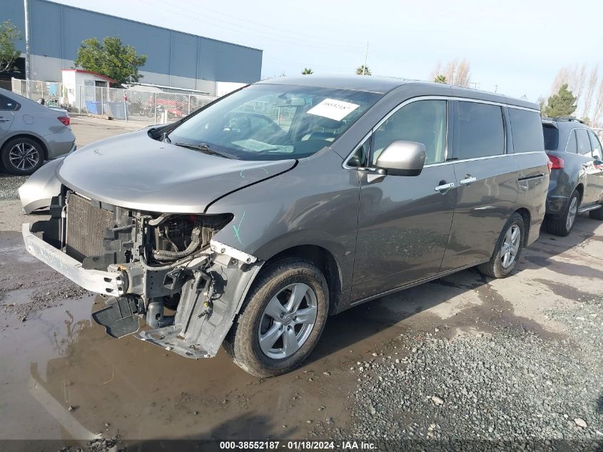 2015 NISSAN QUEST S/SV/SL/PLATINUM - JN8AE2KP0F9126010