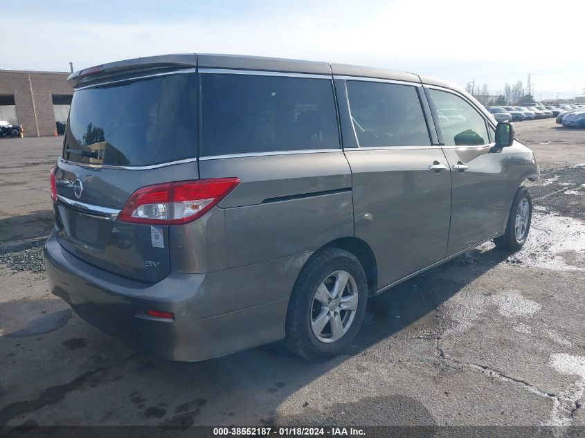 2015 NISSAN QUEST S/SV/SL/PLATINUM - JN8AE2KP0F9126010