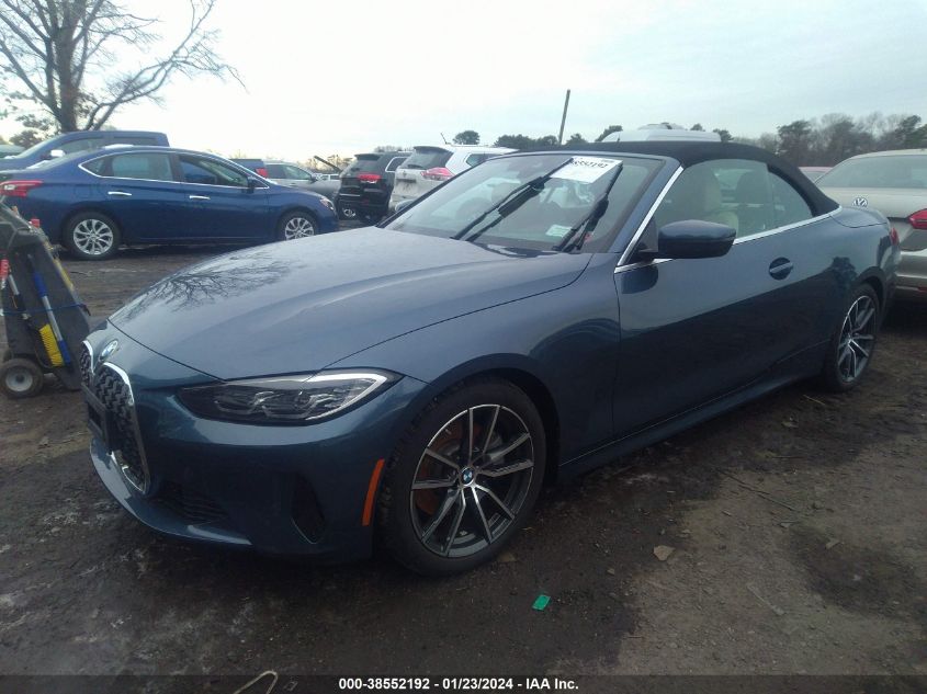 VIN WBA43AT08PCL50234 2023 BMW 430I XDRIVE