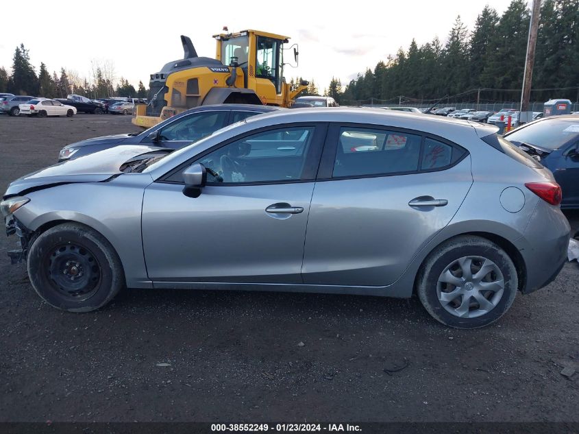 2014 MAZDA MAZDA3 I SPORT - JM1BM1K78E1201210