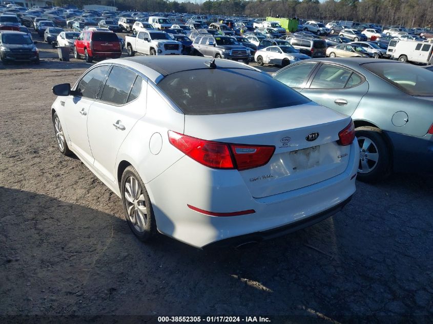 2015 KIA OPTIMA EX - 5XXGN4A79FG496426