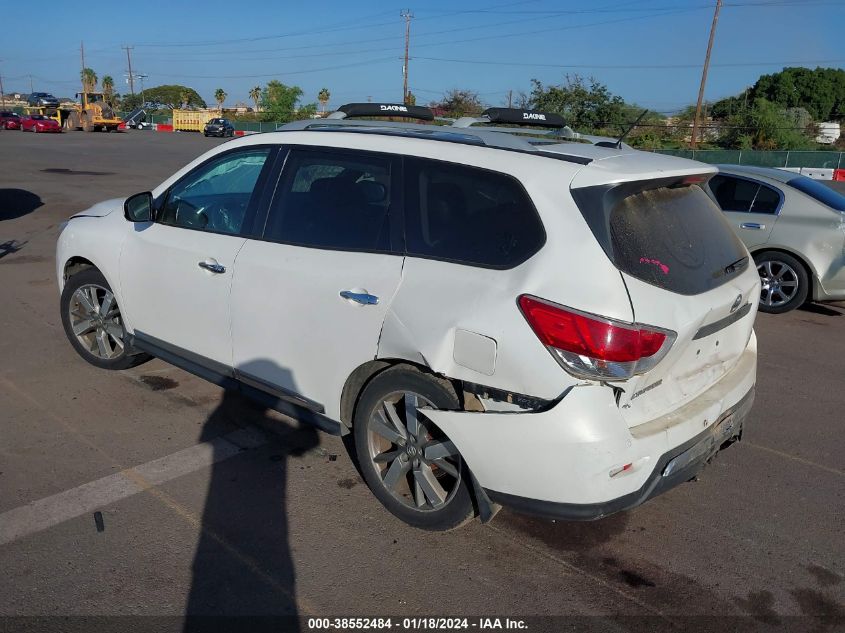 2013 NISSAN PATHFINDER PLATINUM - 5N1AR2MM8DC632070