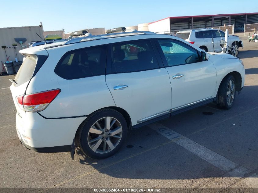 2013 NISSAN PATHFINDER PLATINUM - 5N1AR2MM8DC632070