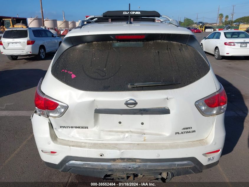 2013 NISSAN PATHFINDER PLATINUM - 5N1AR2MM8DC632070
