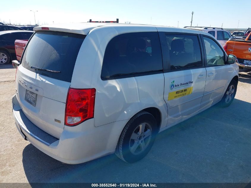 2013 DODGE GRAND CARAVAN SXT - 2C4RDGCGXDR527617