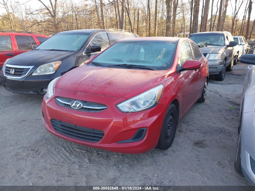 2016 HYUNDAI ACCENT SE - KMHCT4AE9GU012068